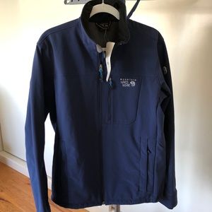 Mountain Hardwear Soft Shell Jacket Fleece Lining